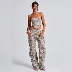 BROOKLYN CARGO PANT - CAMO PRINT